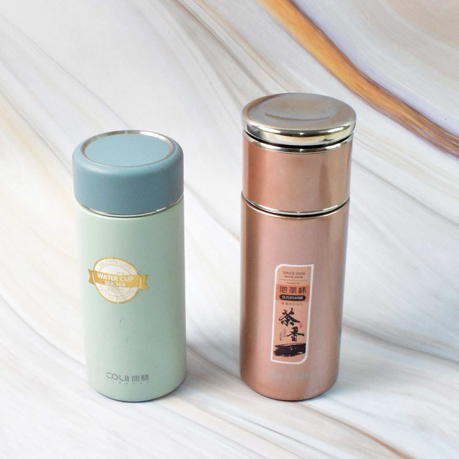 Stainless Steel Travel Water Bottle Approx 350ml (1 Pc) Stainless Steel Travel Water Bottle Approx 350ml (1 Pc)